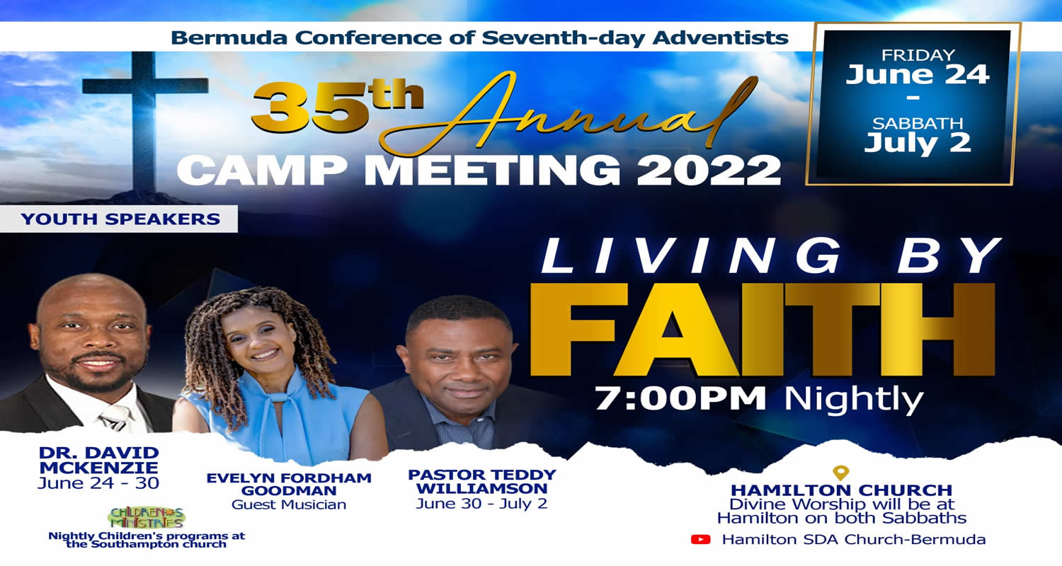 Youth Camp Meeting “Living By Faith” – Pembroke SDA Church